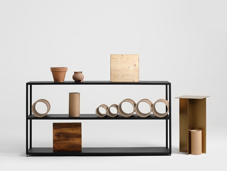 Regał HYLLER METAL 150×75