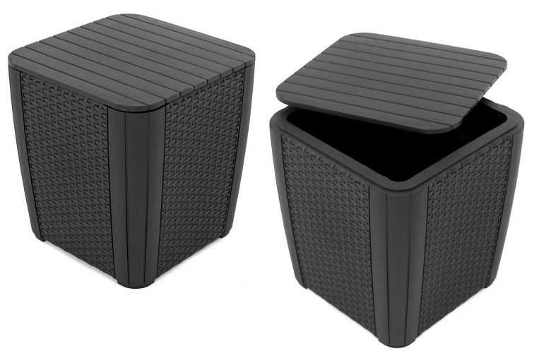 Zestaw Balkonowy Miami 2-Osobowy Grafit