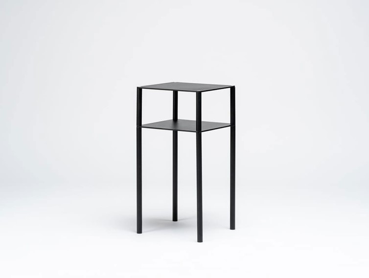 Stolik Boczny TENSIO 2 FLOOR FLEX Czarny