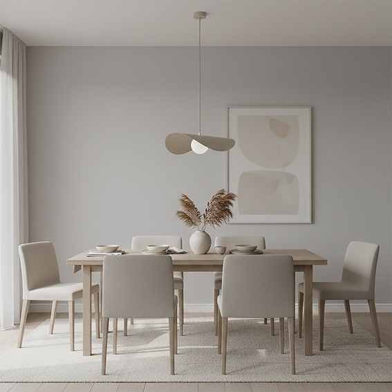 Lampa Wisząca RITUAL 1L Beżowy