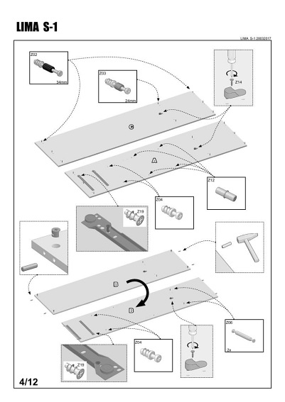 Szafa LIMA S1 Dąb Sonoma