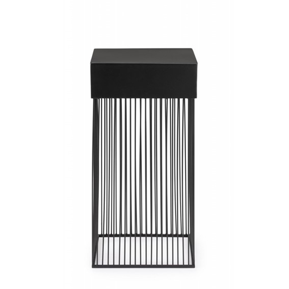 Stolik Kawowy YASLINE 30x30cm Czarny