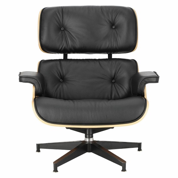 Fotel VIP 54x82x85 Czarny/Walnut/Baza Standard