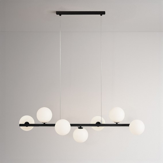 Lampa Wisząca FILO K-5852 Biały/Czarny