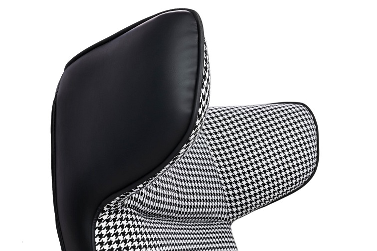 Leżanka Vita 130x75x100 Czarny/Biały