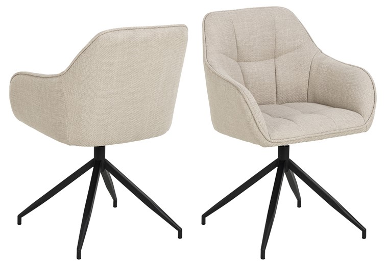 Krzesło BRENDA Beżowy