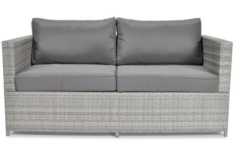 Sofa Ogrodowa MALAGA 2-Osobowa Szary
