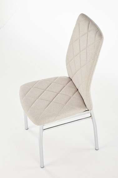 Krzesło K309 Chrom/Jasny Beżowy