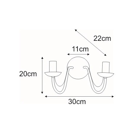 Kinkiet BARTEZ II K-3999 Biały