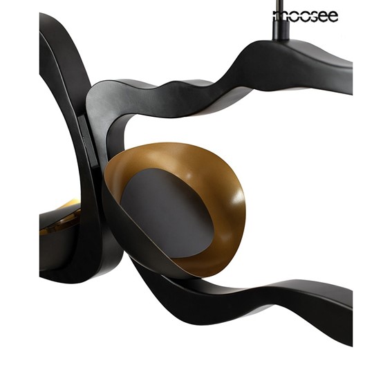 Lampa Wisząca TORRE Czarny