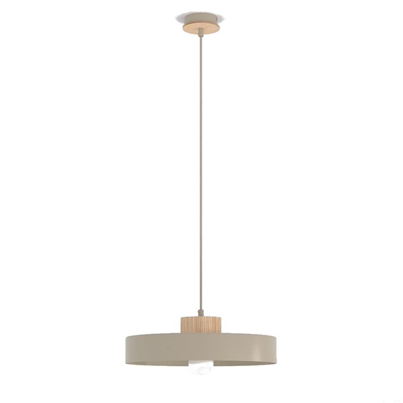 Lampa Wisząca KIVI 1L Beżowy