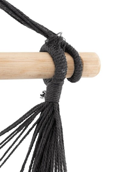 Hamak Wiszący BENIDORM Czarny