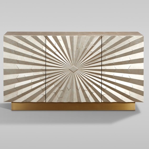 Komoda STILIG ST802 Złoty/Srebrny