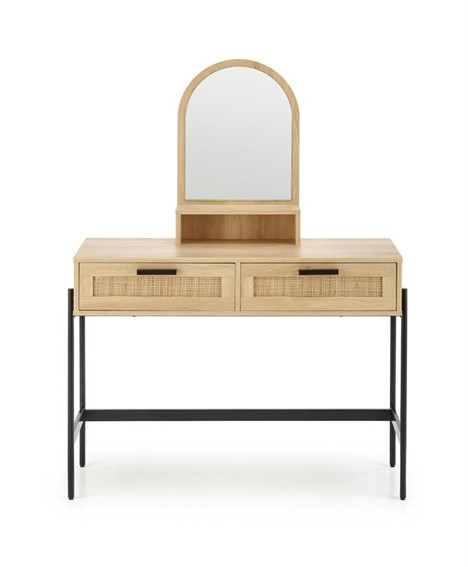 Toaletka CARMEN Czarny/Naturalny