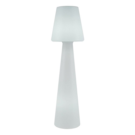 Lampa podłogowa Lola 110 Biała, LED zasilanie akumulatorowe