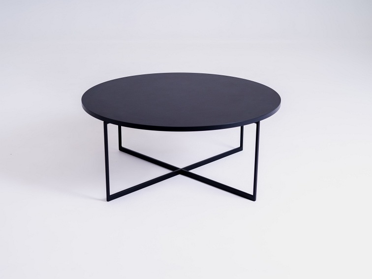 Stół Kawowy NIKO fi80 Czarny