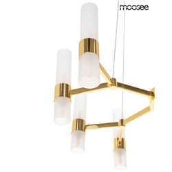 Lampa Wisząca TUBS 10 Złoty