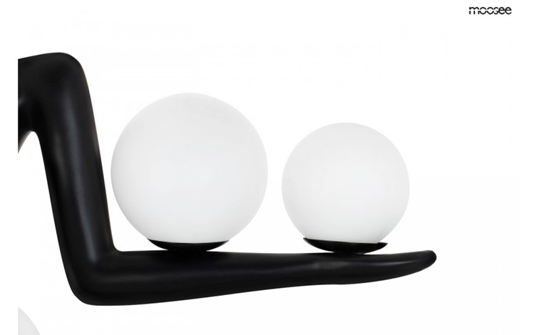 Lampa Podłogowa HUMAN DREAMER Czarny/Biały