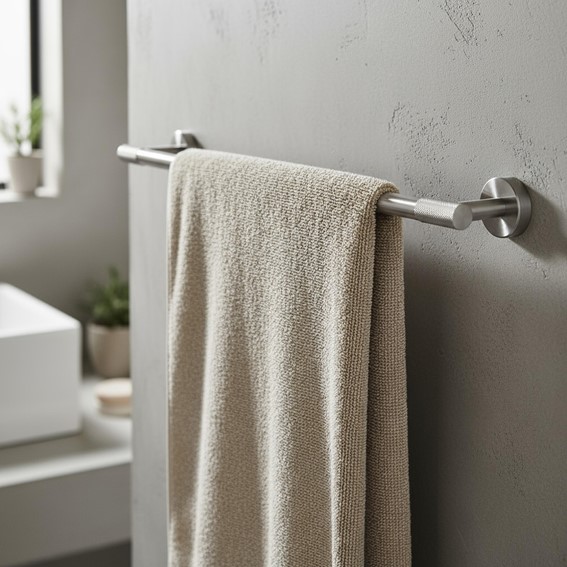 Wieszak Łazienkowy Jednoramienny GALO 5701 Nikiel Szczotkowany