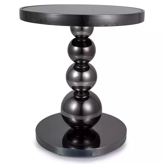 Ława RIMA fi50 Czarny Połysk