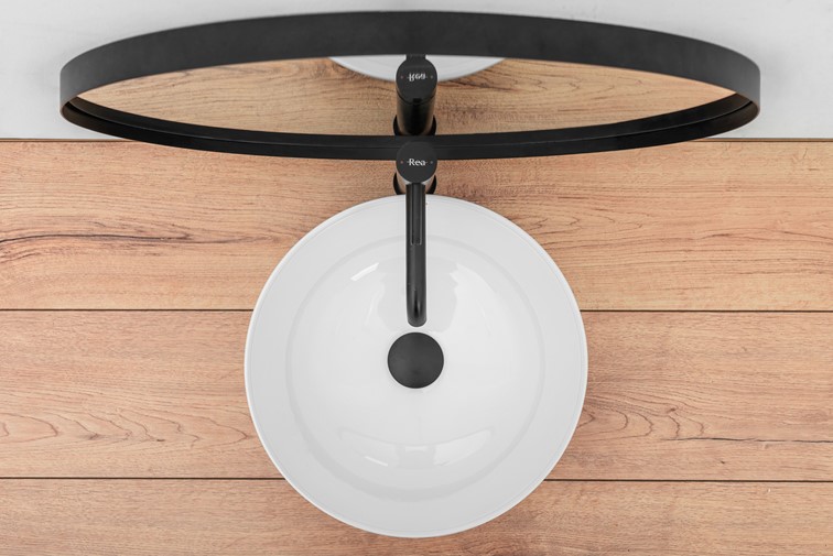 Umywalka Nablatowa STELLA Biały