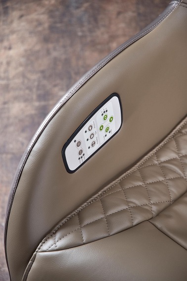 Fotel Wypoczynkowy z Funkcją Masażu DOPIO Beż