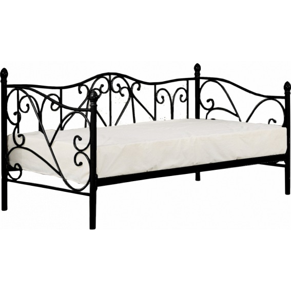 Łóżko SUMATRA 90x200 Czarny