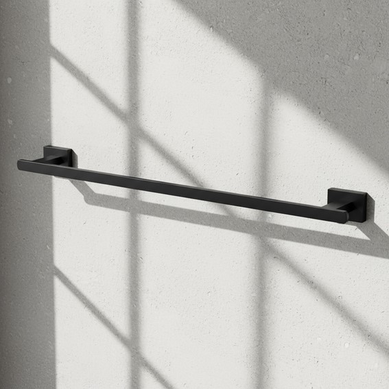 Wieszak Łazienkowy Jednoramienny OSTE 201 Czarny