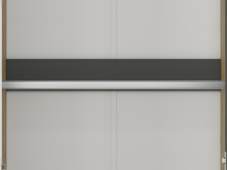 Szafa FINI 02 Biały/Szary/Dąb