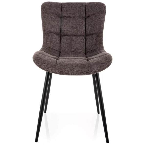 Krzesło JULIA Brego Cappuccino/Czarny Mat