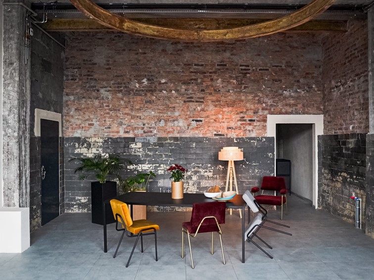 Fotel SIMPLE Figa/Złoty