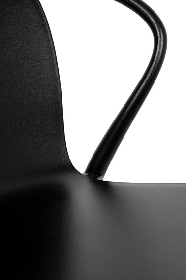 Krzesło Sparks 53x52x76 Czarny/Polipropylen