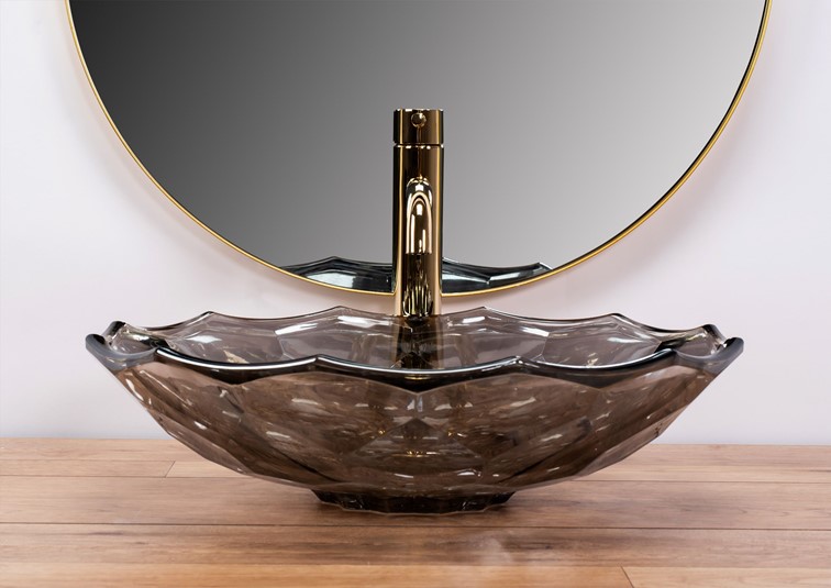 Umywalka Nablatowa ARCTIC Transparentny