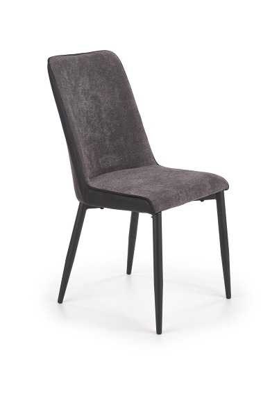 Krzesło K368 Czarny/Popielaty