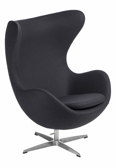 Fotel Jajo 66x78x106 Grafitowy Kaszmir Premium 26