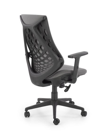 Fotel Gabinetowy RUBIO Popielaty/Czarny