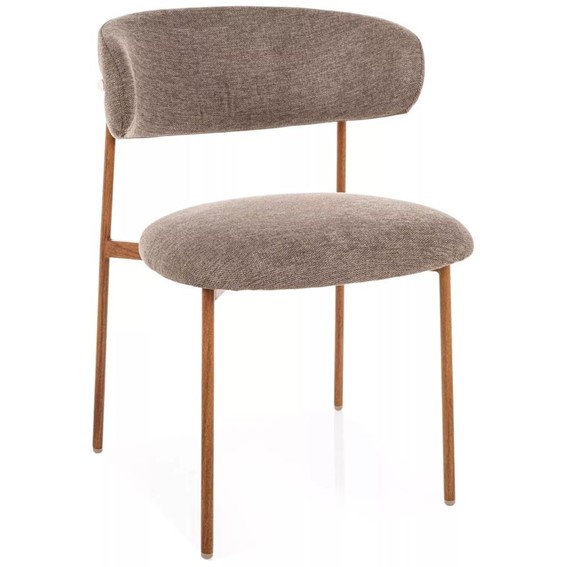 Krzesło ELTON D Beż/Dąb