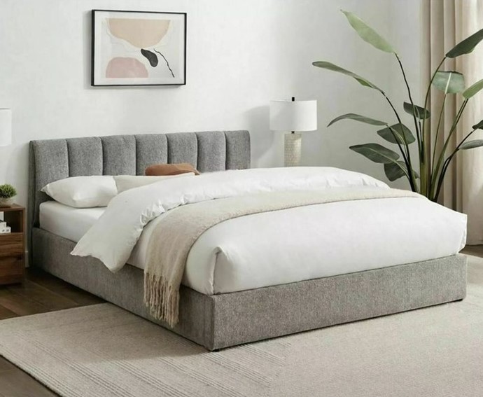 Łóżko MONTREAL Raven 120x200cm Szary