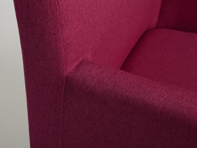 Fotel Wilton Arms 84 60x61x84 Landrynkowy Róż/Naturalny