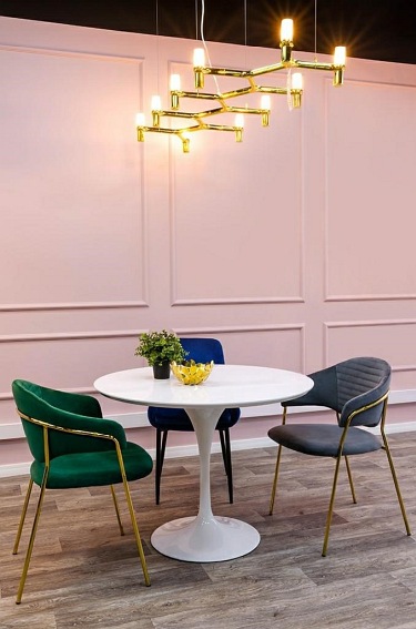 Stół TULIP PREMIUM 100 Biały