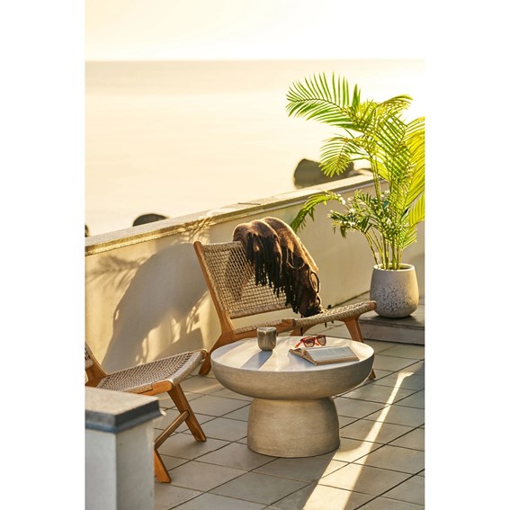 Stolik Kawowy BONNET fi70 Szary