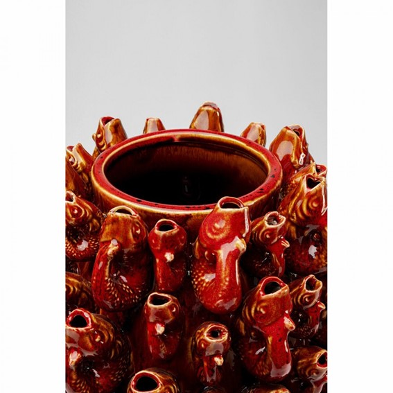 Wazon GOLDFISH 63cm Czerwony