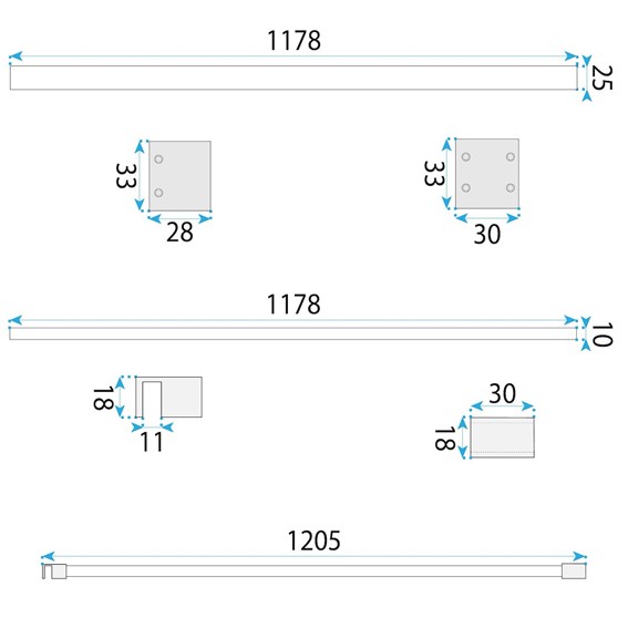 Zestaw Montażowy FLEXI Tytan