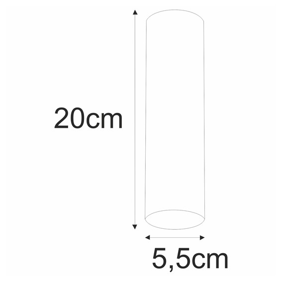 Lampa Sufitowa MILE BLACK K-4405 Czarny