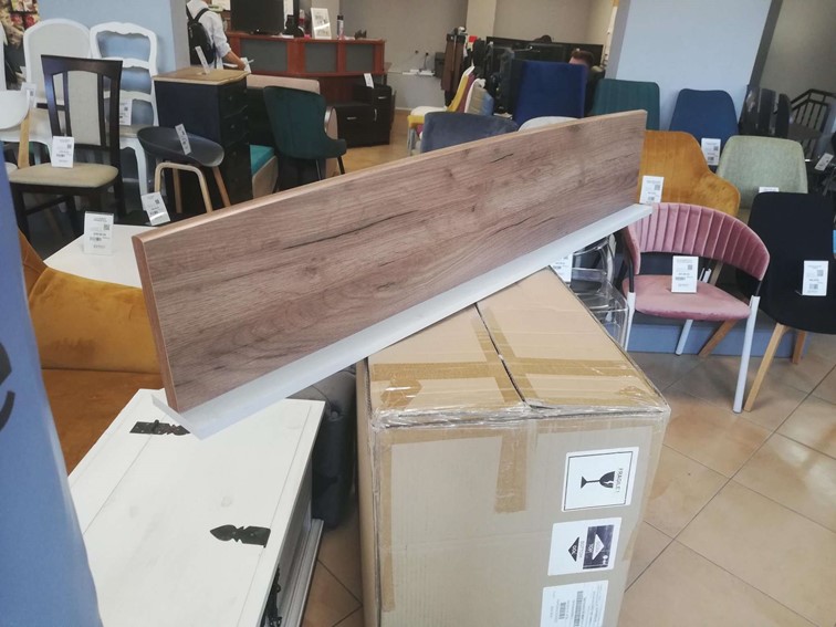 Półka Wisząca MAGIC MA-11 Dąb/Biały