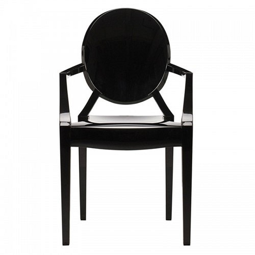 Krzesło LOUIS Czarny