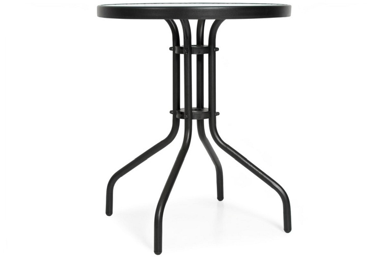 Stolik Ogrodowy Capri fi60 Czarny