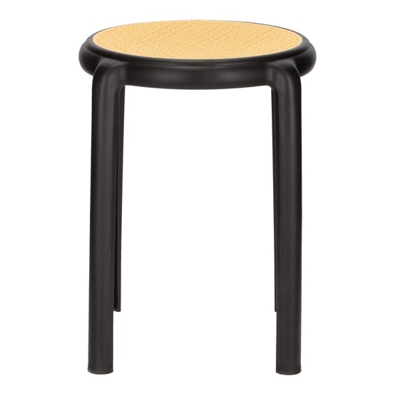 Stołek ZULA Czarny
