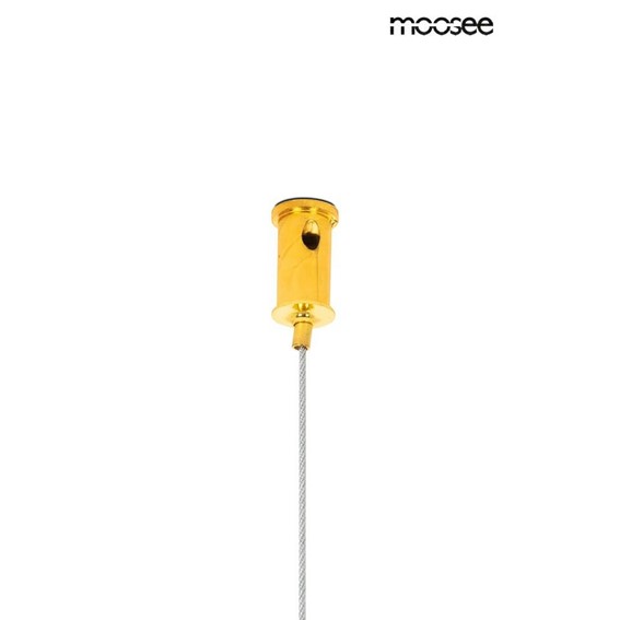 Lampa Wisząca JAZZ 3 Złoty/Biały