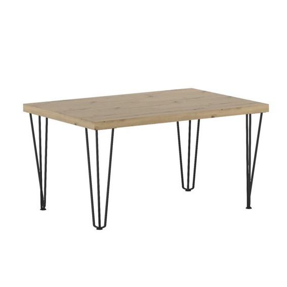 Ława L(B)-FX 67x101 Nogi III Dąb Artisan